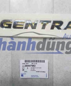 Lô gô chữ nổi Daewoo Gentra