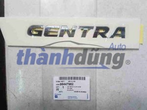 Lô gô chữ nổi Daewoo Gentra