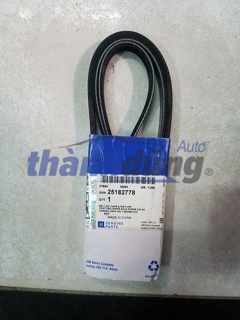 DÂY CUROA ĐIỀU HÒA CHEVROLET SPARK, AVEO DÂY CUROA ĐIỀU HÒA CHEVROLET SPARK, AVEO