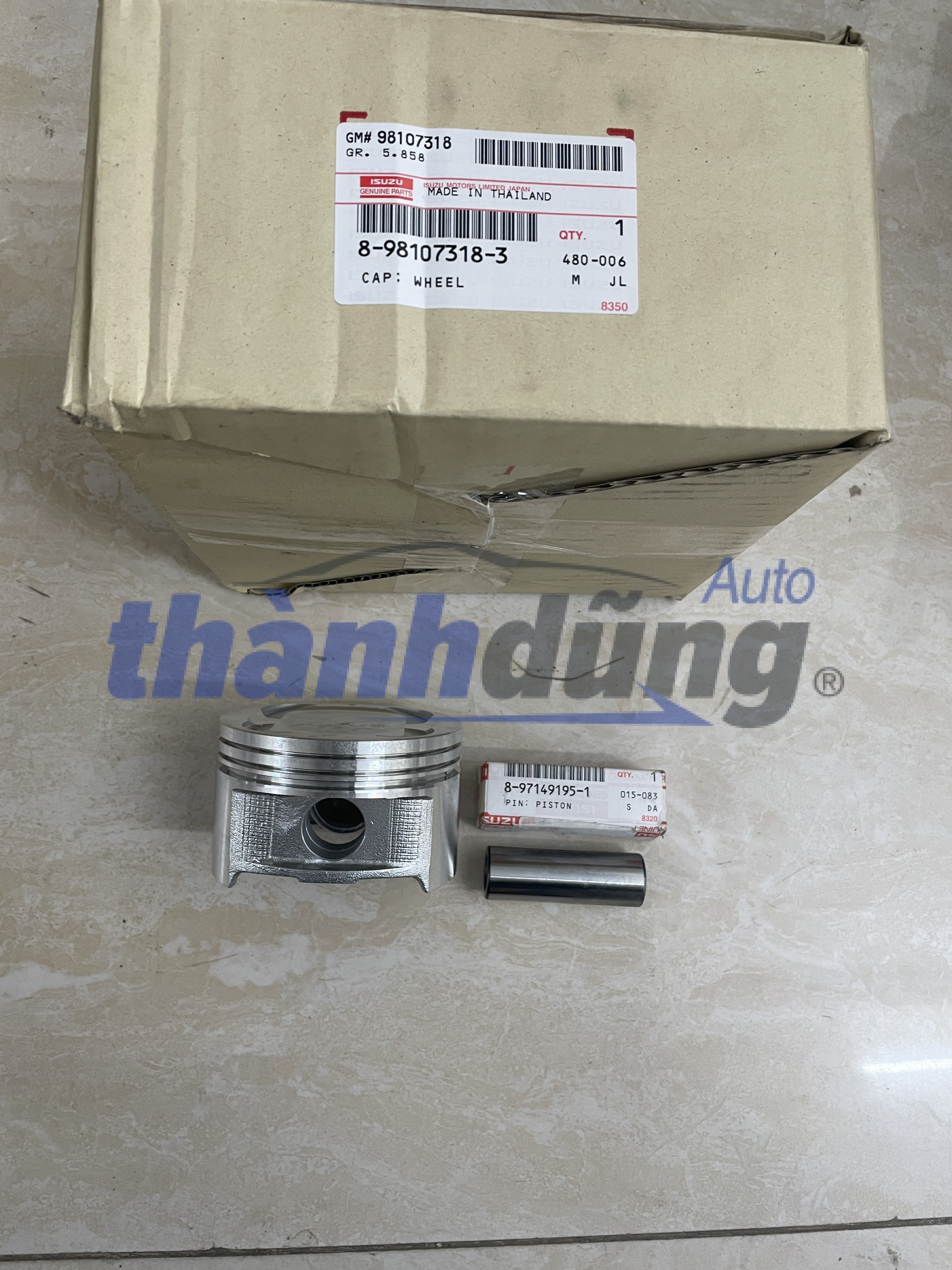 PISTON XE ISUZU TROOPER PISTON XE ISUZU TROOPER