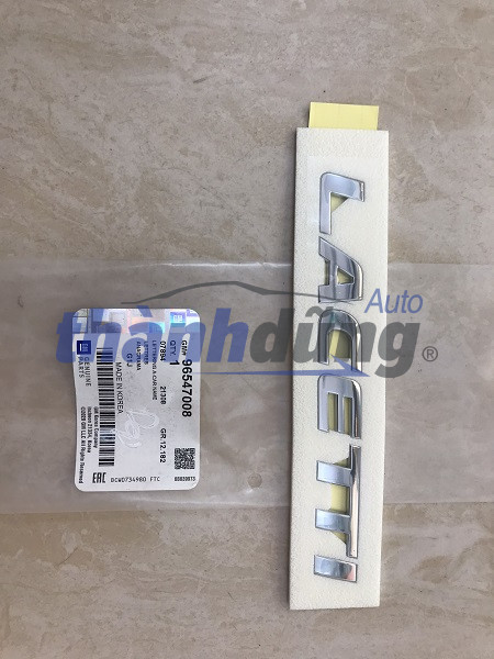 CHỮ LACETTI CỐP SAU DAEWOO LACETTI CHỮ LACETTI CỐP SAU DAEWOO LACETTI