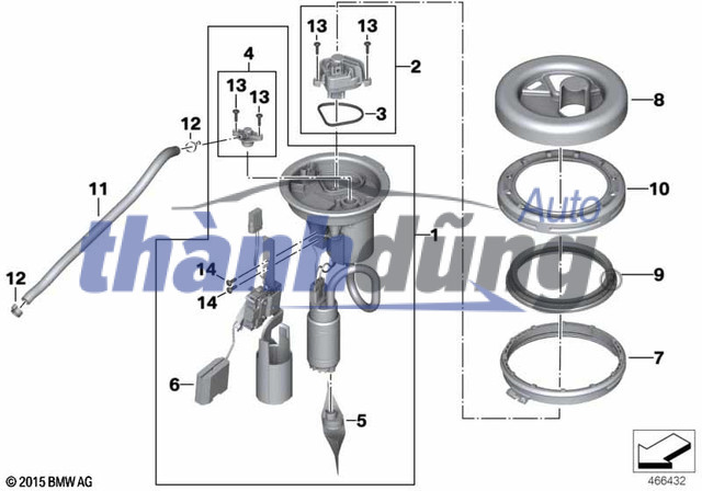 cảm biến báo xăng