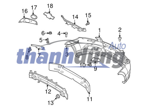 ốp nhựa dưới cản trước, nẹp nhựa dưới cản trước, ốp dưới cản trước