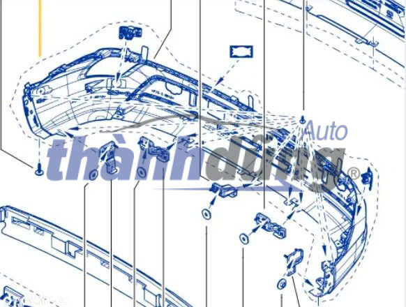 nẹp mạ cản sau, nẹp mạ ba đờ sốc sau
