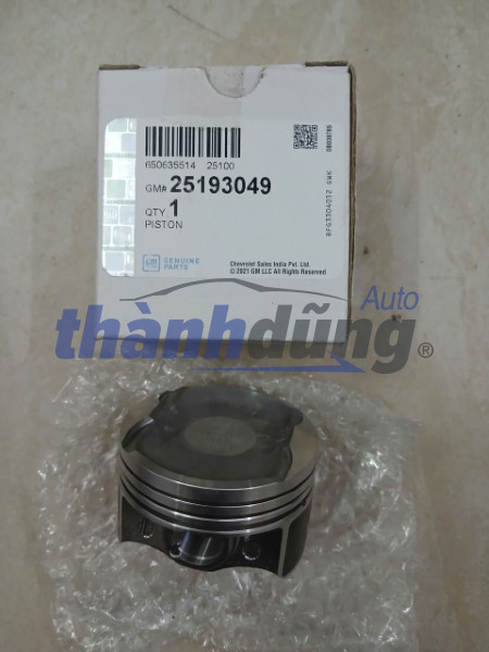 PISTON XE CHEVROLET SPARK M300 2014 | 25193049 PISTON XE CHEVROLET SPARK M300 2014 | 25193049