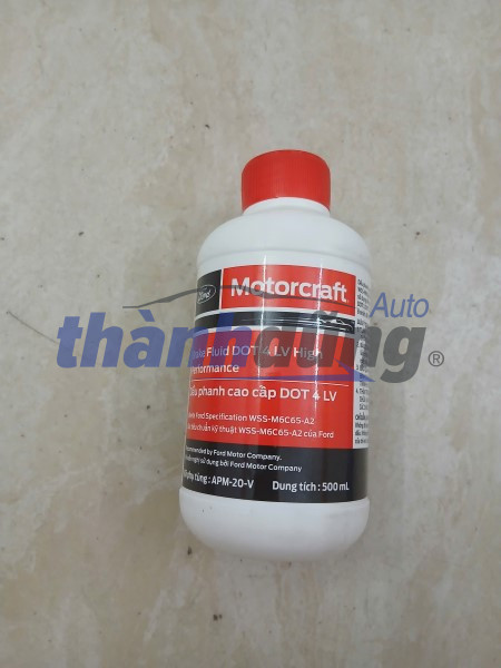 DẦU PHANH DOT4 LV FORD MUSTANG MACH | WSSM6C65A2 DẦU PHANH DOT4 LV FORD MUSTANG MACH | WSSM6C65A2